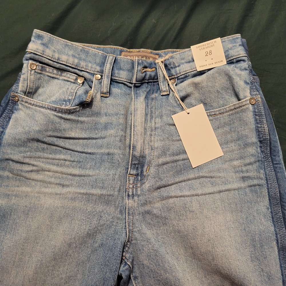 J. Crew Point Sur Shoreditch Straight Jeans - NWT - Picture 4 of 4